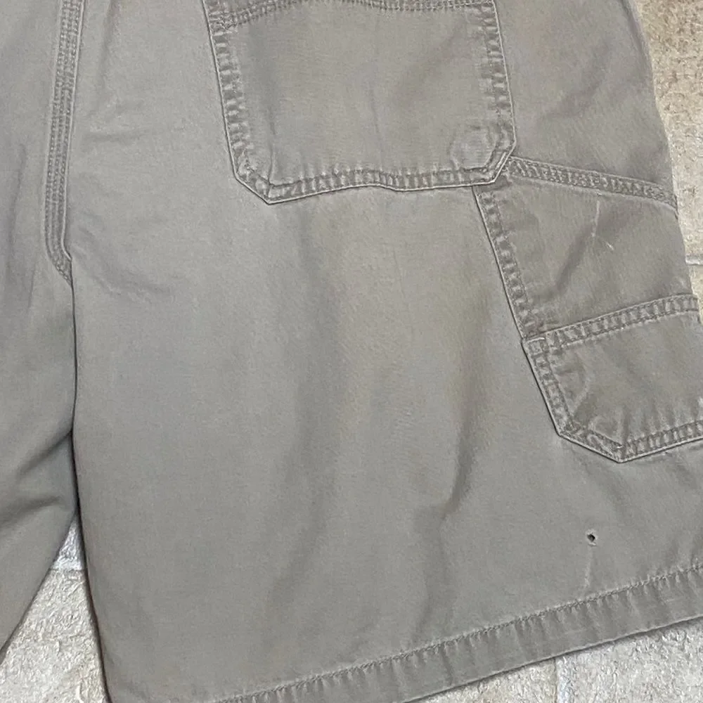 ‼️FINAL ‼️Cherokee Men's Tan Cargo Shorts with Utility Loop Cotton 💯 Size 38